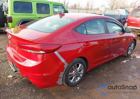 2017 Hyundai Elantra Se из США, поврежденный, VIN KMHD84LF4HU161937